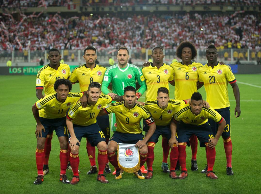 Selección Colombia. FOTO AFP