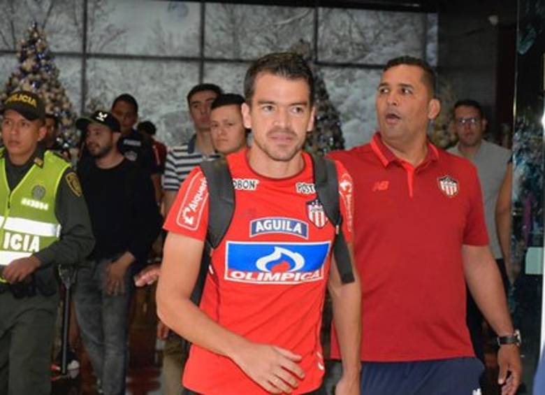 Sebastián Hernández, jugador antioqueño que defiende los colores del Atlético Junior. FOTO cortesía El Heraldo-Hansel Vásquez