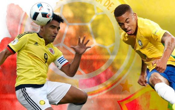 Falcao y Gabriel Jesús, figuras de este duelo. FOTOs afp y efe