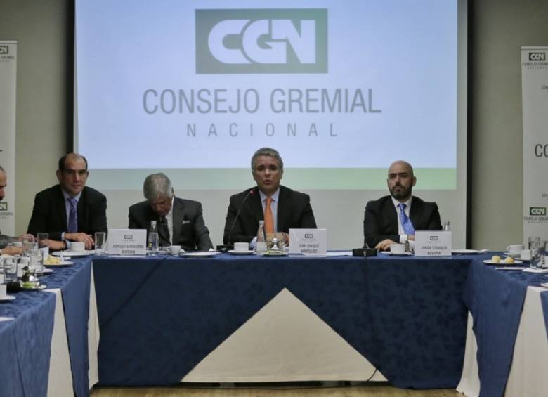 El Consejo Gremial Nacional presentó las propuestas de recuperación económica ante el presidente Iván Duque. IMAGEN ILUSTRATIVA CORTESÍA COLPRENSA 
