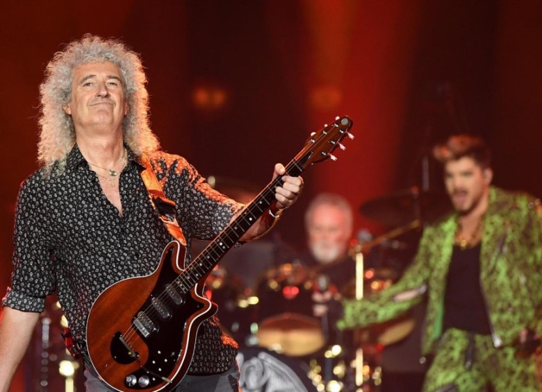 Brian May, miembro de la formación original de Queen. FOTO EFE