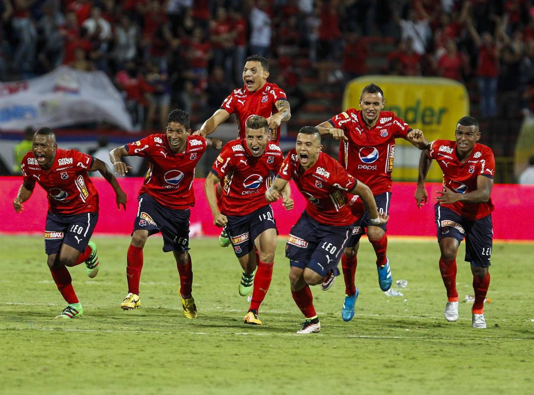 Al final, Medellín derrotó 8-7 a Cortuluá en la tanda de penaltis y quedó listo para disputar la final de la Liga. FOTO Jaime Pérez Munévar