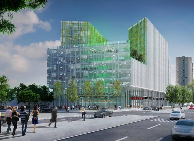 Entre 2018 y 2019 se espera esté concluida la obra de Ruta N 2. La zona ya cuenta con cines y centro comercial. FOTO Cortesía