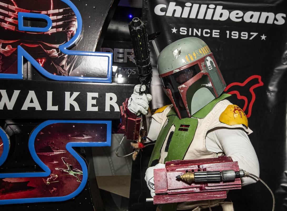 Boba Fett estuvo presente. FOTO Jaime Pérez