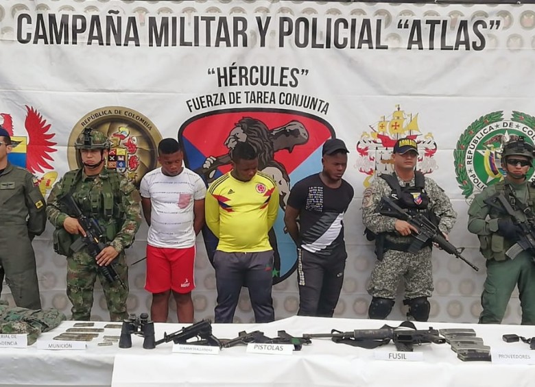 Las operaciones contra alias ‘Guacho’ se enmarcan en la campaña militar y policial “Atlas”, que ha permitido la captura de varias personas de su círculo cercano. FOTO: COLPRENSA