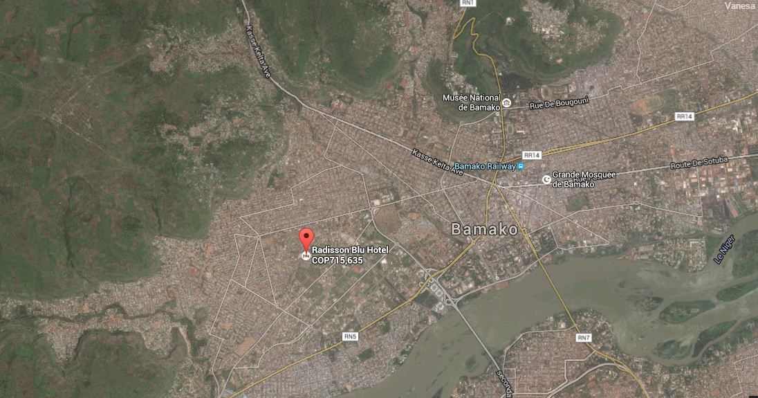 El Hotel Radisson Blu está ubicado en el centro occidente de la ciudad, en el distrito ACI 2000, el de mayor desarrollo local. FOTO: GOOGLE MAPS