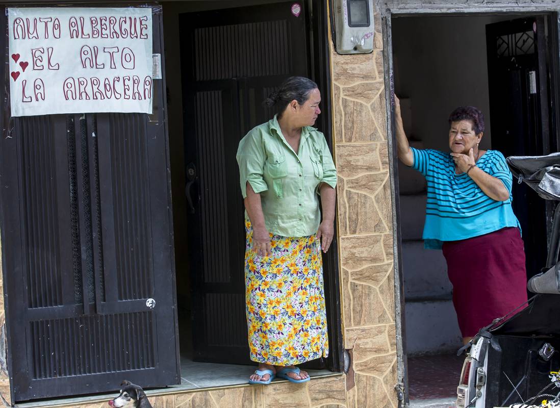 Según la alcaldía de Valdivia hay 7.500 personas de 2544 familias que fueron evacuadas del puerto y solo unas 250 familias han retornado a sus casas. FOTO JUAN ANTONIO SÁNCHEZ OCAMPO