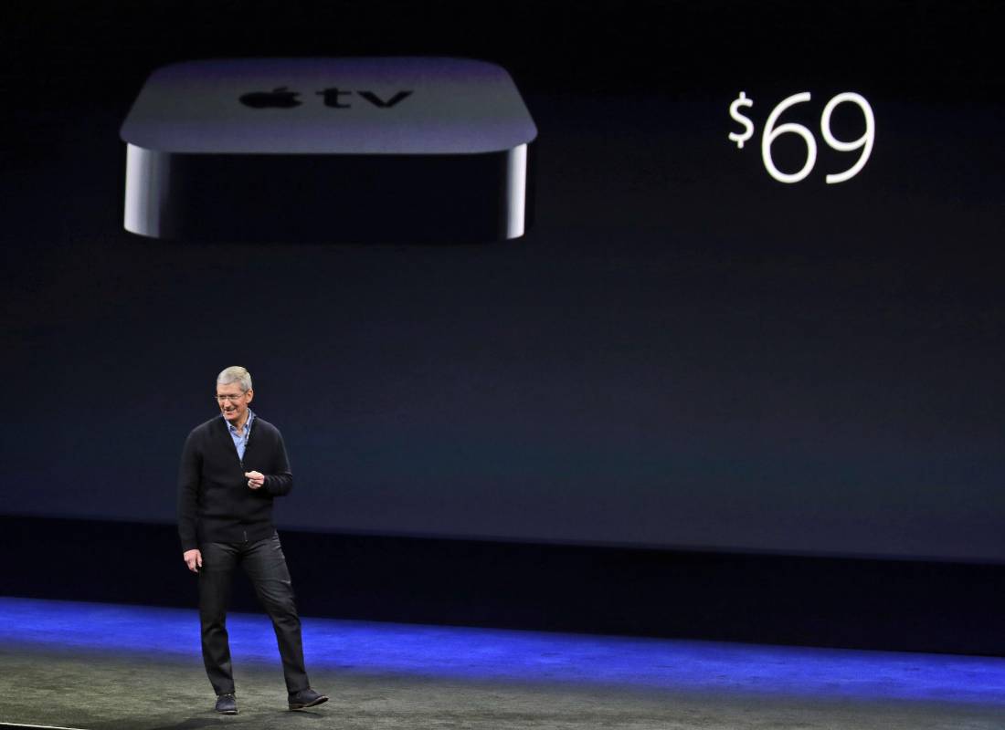Apple anunció la disminución de precio del Apple Tv a 69 dólares. FOTO AP