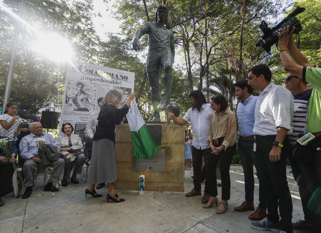 Andrés Escobar era un ídolo del Atlético Nacional y la Selección Colombia. Fue conocido como “El Caballero de la Cancha” por su temperamento jovial y pacífico. Foto: Manuel Saldarriaga