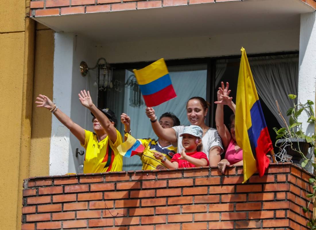 Hoy los colombianos estamos de Fiesta. Celebramos los 210 años del grito de la independencia. FOTO: Manuel Saldarriaga