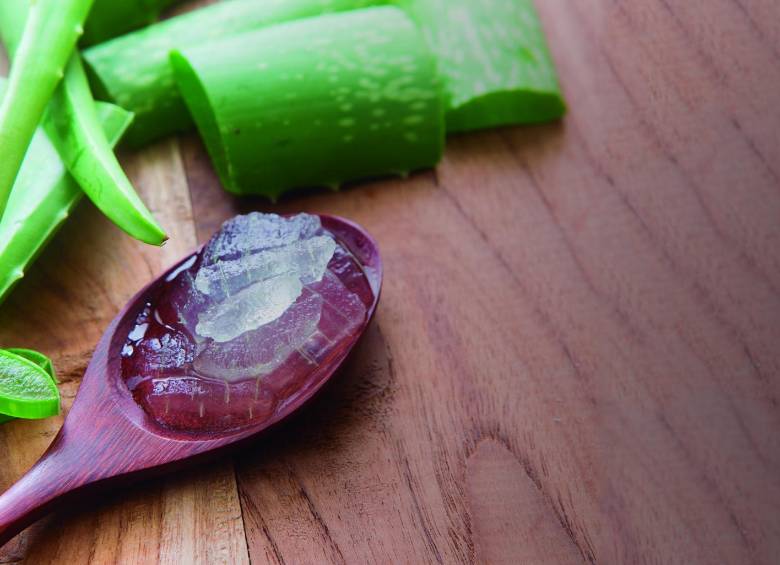 El aloe vera tiene más propiedades que las asociadas a aplicarlo en la piel. Un batido es una buena idea. FOTO sstock