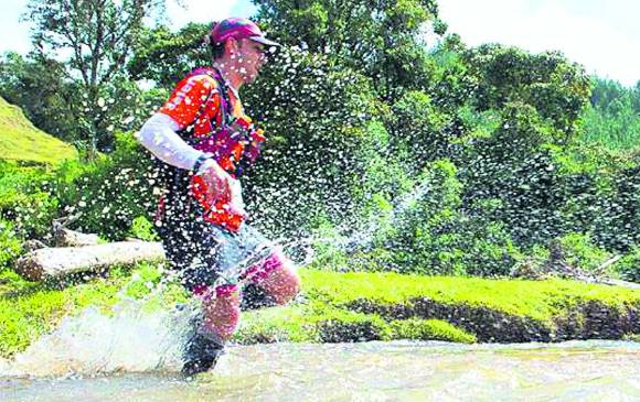 Julián Castaño Ospina se considera un afiebrado del trail running en Colombia. FOTO cortesía