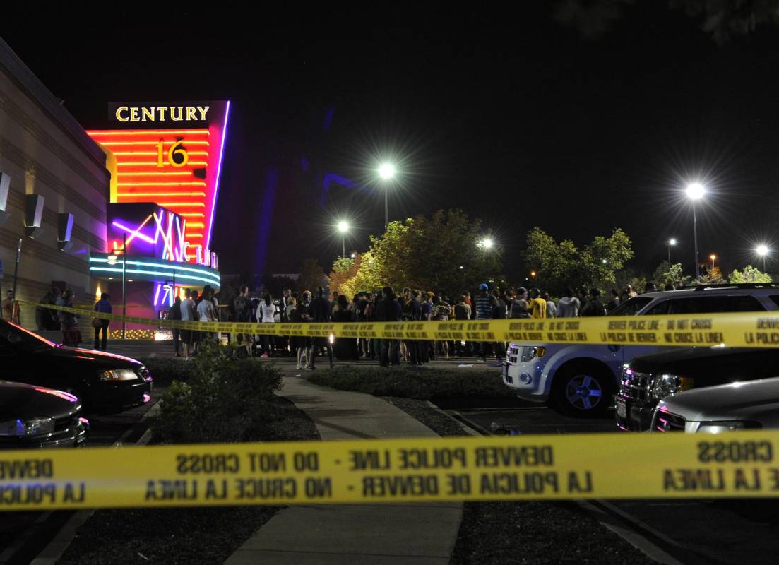 El 20 de julio de 2012 James Holmes, exestudiante de posgrado de la Universidad de Colorado, mató a 12 personas en la sala de un cine en Aurora, durante la proyección de la película de Batman, The dark Knight Rises. FOTO AP