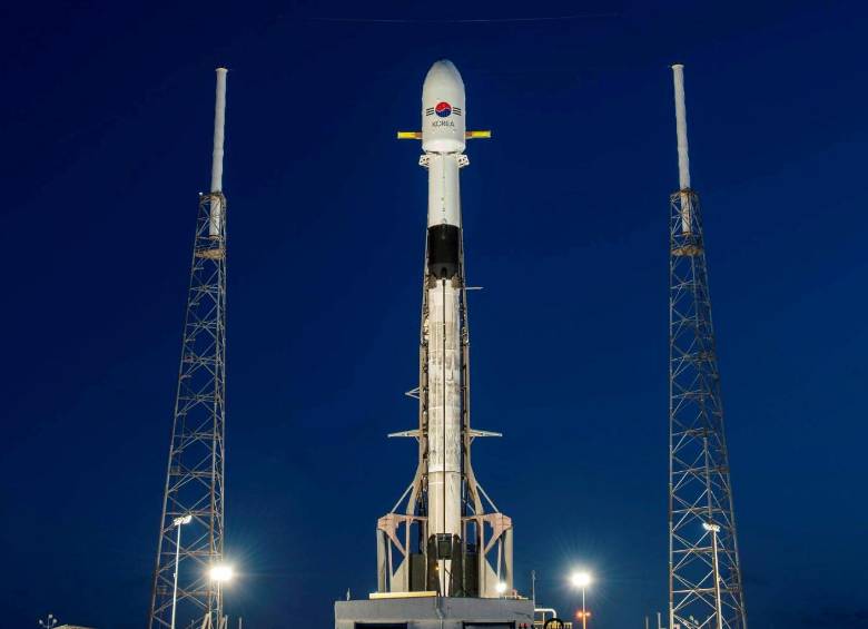 SpaceX envía al espacio al satélite de inteligencia Anasis 2 de Corea del Sur