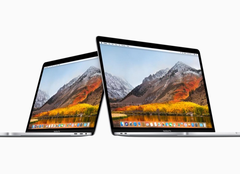 Apple presentó el pasado viernes sus renovados MacBook Pro. Lanzó una versión de 13 pulgadas y otra de 15. FOTO: Apple