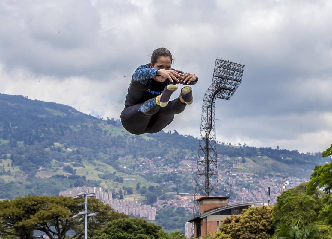 Aun no será permitido el ingreso al público ya que, de acuerdo al plan de reactivación económica que la Alcaldía de Medellín anunció, las piscinas reanudaran sus servicios en noviembre. Foto Juan Antonio Sánchez Ocampo