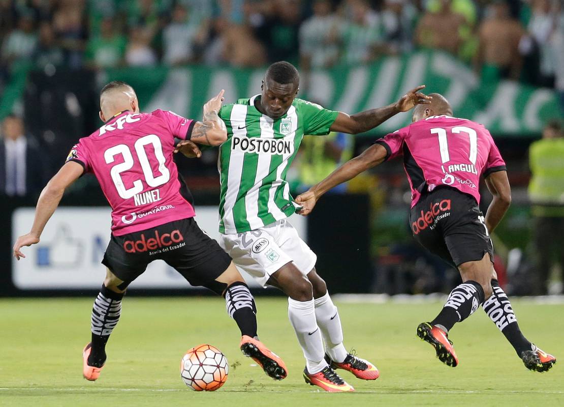 Atlético Nacional e Independiente del Valle definieron en el estadio Atanasio Girardot el campeón de la edición 57 de la Copa Libertadores. FOTO AP