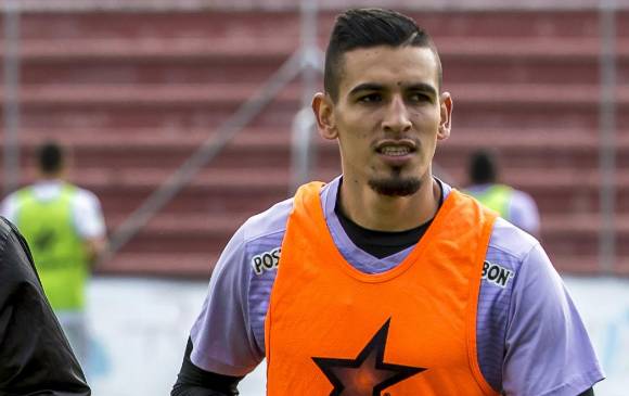 Daniel, ya como todo un profesional con Rionegro Águilas. Su alto nivel le sirvió para llegar a Atlético Nacional. FOTO Juan A. Sánchez