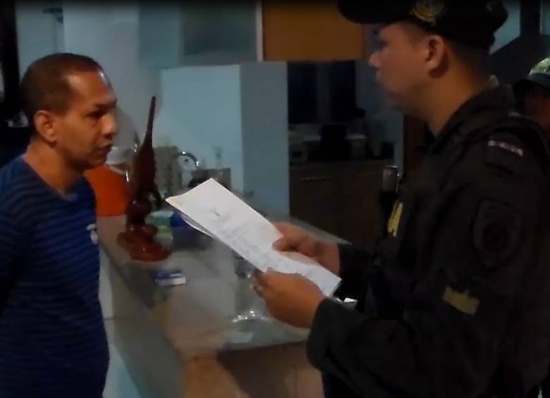 “Pichi” gozaba de casa por cárcel en su apartamento ubicado en Bocagrande. FOTO: POLICÍA