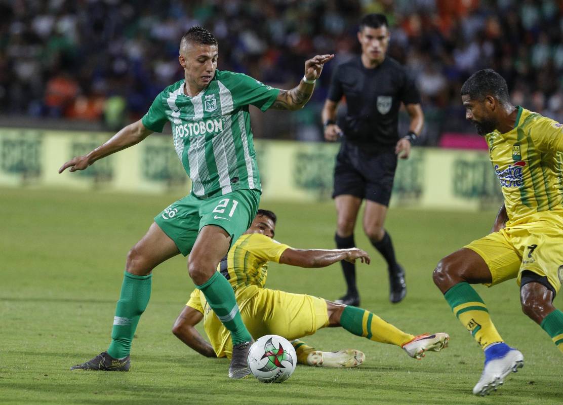Seis cambios que hizo Juan Carlos Osorio en su acostumbrada rotación frente al partido anterior solo le alcanzó para un empate de local. Foto: Manuel Saldarriaga Quintero