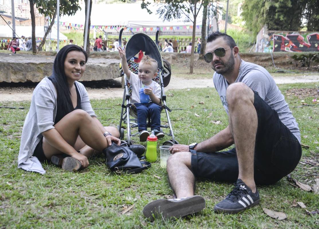 Dayan Morales, Matías Monsalve y Andrés Monsalve. Foto Cámara Lúcida. 