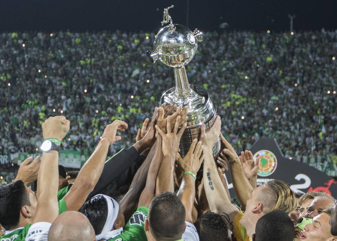 Nacional consigue la libertadores. Foto Robinson Saenz