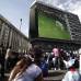 AP - En el centro de Buenos Aires, miles de Argentinos vieron y sufrieron unidos la derrota de su seleccionado frente a la efectiva Alemania.