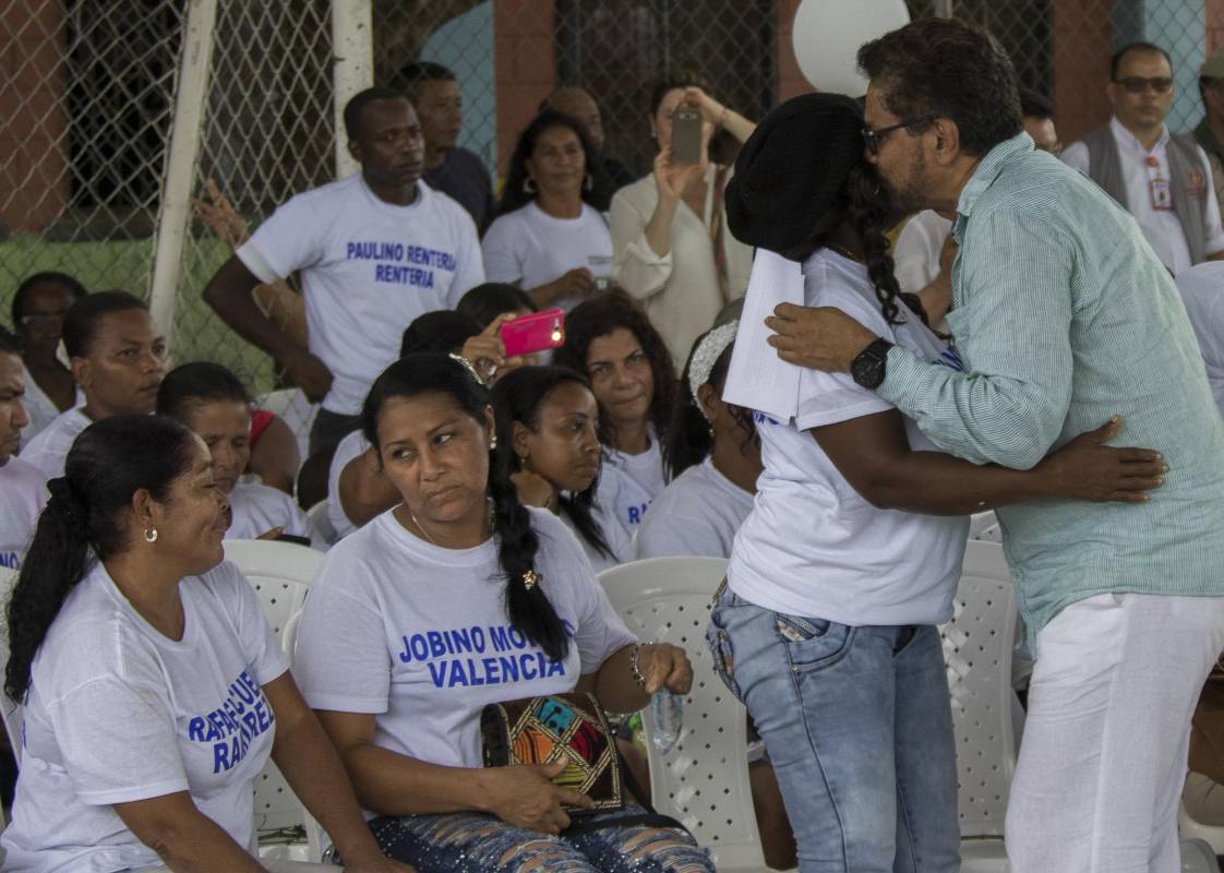 “Jamás debió ocurrir lo ocurrido en aquella noche”, agregó el jefe guerrillero, quien dijo que “nunca el mando de las Farc ordenó tal atrocidad pero aquí estamos para responder como colectivo, como organización”. FOTO ROBINSON SÁENZ