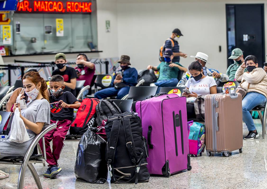El Gobierno aseguró que a partir del 1 de septiembre se reactivarán las carreteras y se podrá viajar por todo el territorio colombiano tanto en vehículo particular como en transporte intermunicipal. Foto Juan Antonio Sánchez Ocampo 