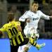 AP - Real Madrid intentó por la banda izquierda y fueron Cristiano Ronaldo y Fabio Coentrao los que por momentos forzaron al Dortmund a cometer repetidas faltas.