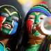 Reuters - Los hinchas sudafricanos celebraron el empate de su selección.