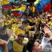 JULIO C&#201;SAR HERRERA - En Medell&#237;n, la fiesta por el triunfo de Colombia en el debut del Mundial de Brasil-2014, no fue inferior a lo vivido en el mism&#237;simo estadio Mineirao de Belo Horizonte. En el Parque Lleras, Plaza Mayor y La Mota el triunfo de la tricolor se vivi&#243; con mucha euforia.