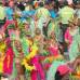 Foto Colprensa - Cartagena se convirti&#243; en un gran carnaval, con el tradicional desfile de carrozas, que dio inicio a las fiestas populares y a las actividades centrales del Concurso Nacional de Belleza. Las 25 candidatas estuvieron radiantes.
