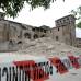 Reuters - El imponente castillo de Estense del siglo XIV y símbolo de la localidad de San Felice Sul, resultó gravemente dañado.