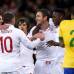AP - Los goles de Wayne Rooney y Frank Lampard le sirvieron a Inglaterra para imponerse por 2-1 a la selecci&#243;n brasilera dirigida por Luiz Felipe Scolari.
