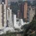 Edwin Bustamante - Solo la porter&#237;a de la urbanizaci&#243;n Space qued&#243; en pie.