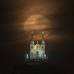 AFP - As&#237; se vio la superluna en R&#237;o de Janeiro, Brasil.