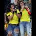 Colprensa - Fiesta en las tribunas de El Camp&#237;n durante el compromiso.
