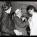 FOTOs archivo, Manuel Saldarriaga y Jaime P&#233;rez - El presidente de Colombia Virgilio Barco lo condecor&#243;. Eran tiempos de reconocimientos.