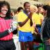 Colprensa - En la presentaci&#243;n, los cuatro protagonistas reales, Asprilla, Valderrama, Rinc&#243;n e Higuita se hicieron presentes y disfrutaron del primer cap&#237;tulo de la serie.