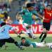Reuters - Giovani dos Santos mostr&#243; toda su habilidad con algunos piques con pelota dominada que enloquecieron a la zaga suramericana.