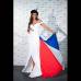 Reuters - Miss Francia, Malika Menard, luci&#243; un vestido inspirado en la Torre Eiffel.