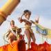 Foto Colprensa - Cartagena se convirti&#243; en un gran carnaval, con el tradicional desfile de carrozas, que dio inicio a las fiestas populares y a las actividades centrales del Concurso Nacional de Belleza. Las 25 candidatas estuvieron radiantes.