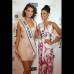 AP - Stefania Fern&#225;ndez, Miss Universo 2009 y Sarodj Bertin, Miss Hait&#237;.