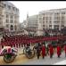 AP - La procesi&#243;n con el feretro de la exprimera ministra Margaret Thatcher fue acompa&#241;ada por la tropa real de artiller&#237;a