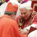 Foto Reuters - En la elevación de los nuevos príncipes en una solemne ceremonia conocida como consistorio en la Basílica de San Pedro, Benedicto XVI dijo que sus nombramientos reflejan que "la Iglesia es la Iglesia de todos los pueblos".