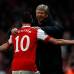 Reuters - Van Persie celebra con el t&#233;cnico Ars&#232;ne Wenger.