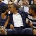 Reuters - El presidente estadounidense Barack Obama se arrop&#243; el lunes con el esp&#237;ritu ol&#237;mpico al presenciar desde primera fila el partido amistoso de basquetbol entre Estados Unidos y Brasil, como parte de su preparaci&#243;n rumbo a los Juegos de Londres.