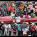 Hernán Vanegas - La gente acompañó de principio a fin la caravana de autos.
