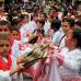 Julio C&#233;sar Herrera - Cerca de 50 instituciones educativas se dieron cita en el barrio La Floresta para darle la bienvenida a la Feria de las Flores con el tradicional desfile de sillteritos.